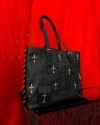 Image 1 of "Crucifix" Wine Bag†