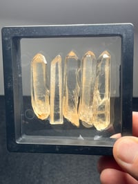 Image 5 of Golden Quartz Points Congo Africa #2733