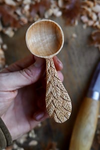 Image 3 of Falling Leafs- Coffee Scoop 