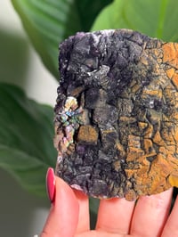 Image 2 of NATURAL RAINBOW IRIDESCENT CUBIC FLUORITE -CHINA- D