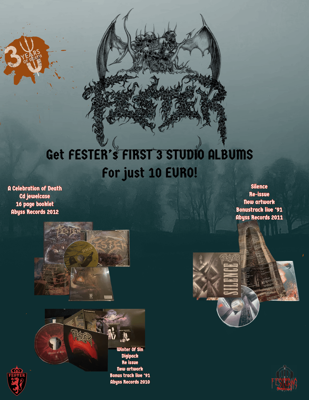 FESTER STUDIOALBUM BUNDLE
