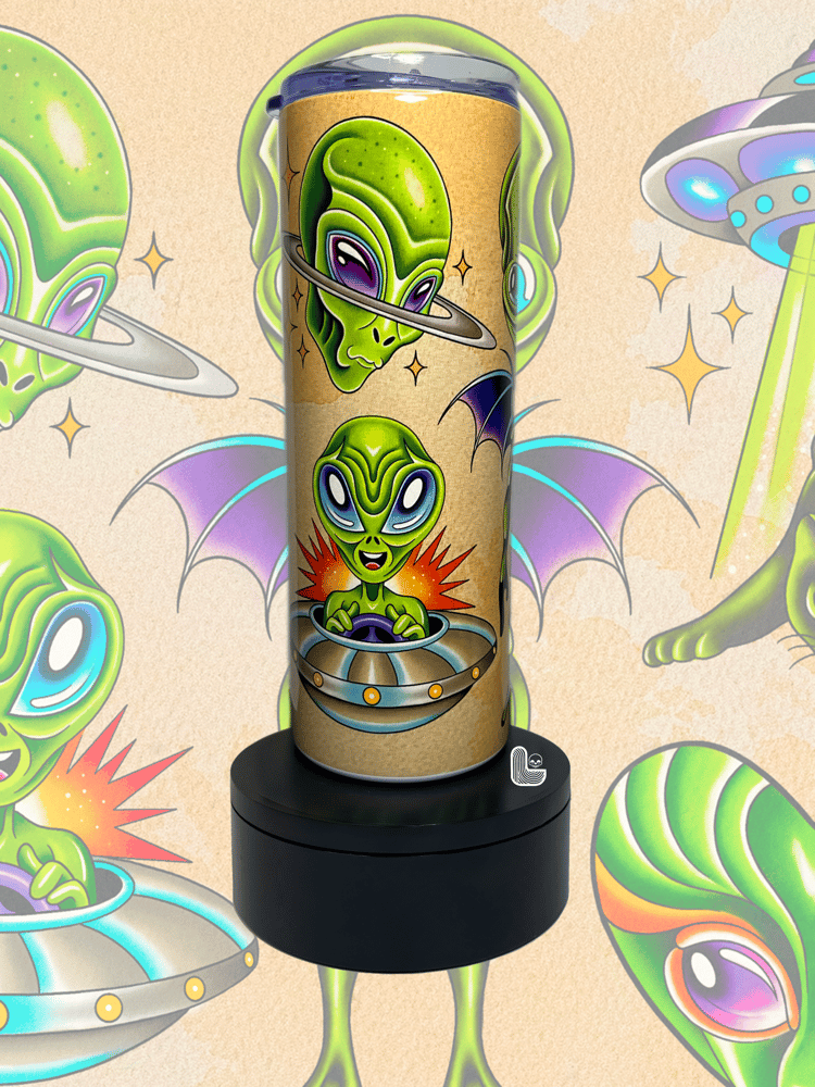 Image of Aliens - Tattoo Flash Edition (20 oz Tumbler)