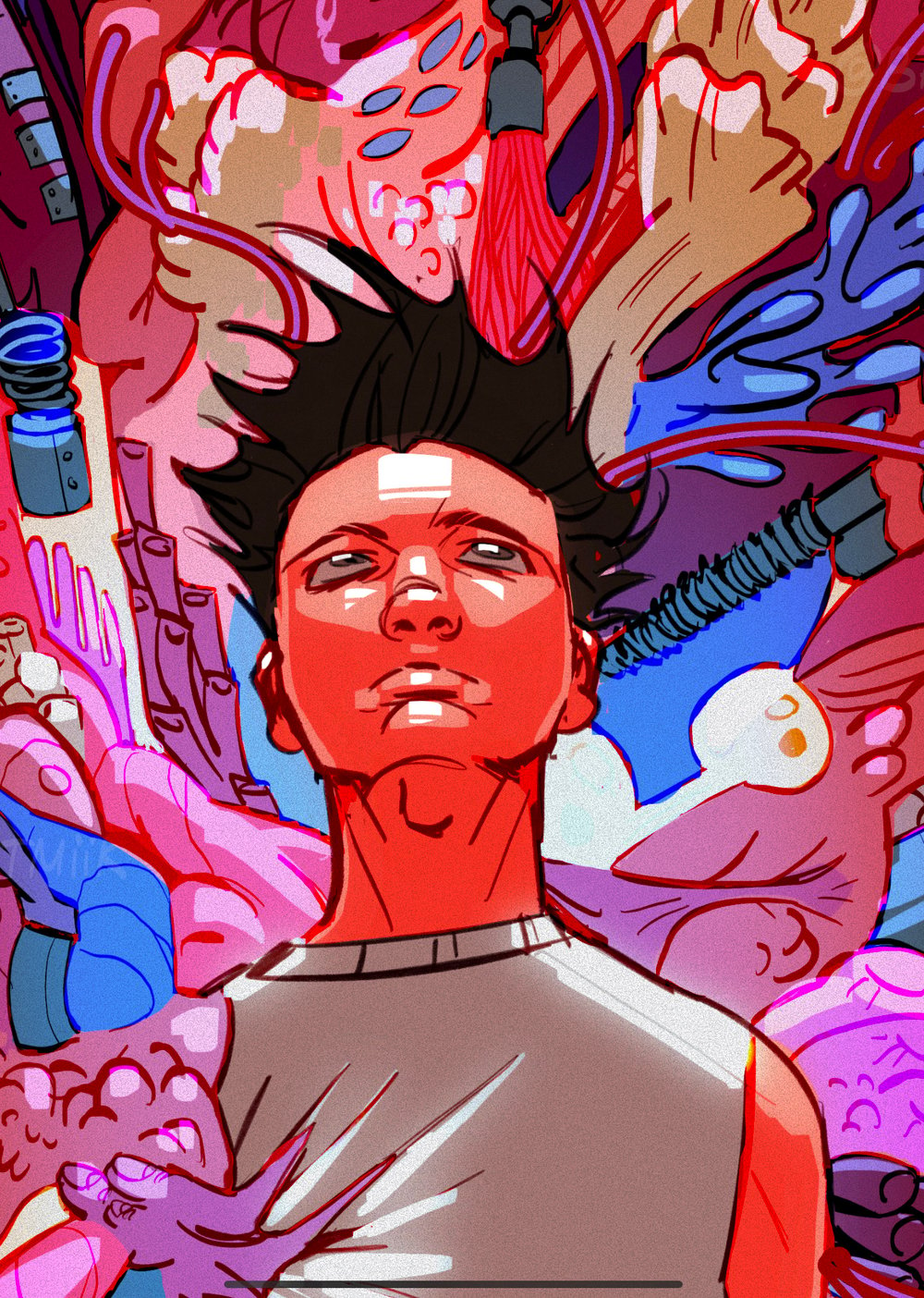 Tetsuo 8.5x11 Heavy Cardstock Print