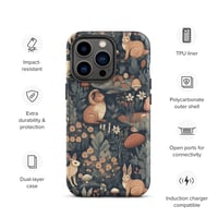 Image 21 of Woodland Creatures Boho Cottagecore Nature Inspired Cute Tough Case for iPhone®