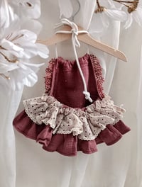 Image 4 of Boho baby girl bloomers for photoshoot |Gaia | age 9-12 months | sitter