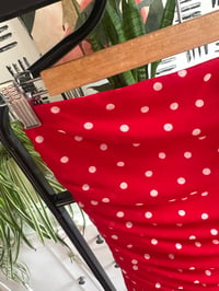 Image 3 of Sheer polka dot dress
