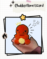 Image 1 of Chubby Flame Lizard