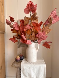 Merlot Leaves Tall Autumn Bouquet ( 3 sprays )