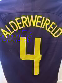 Image 4 of Tottenham Hotspur “ALDERWEIRELD 4” 2017/18 Third Shirt + UCL patches (M) 