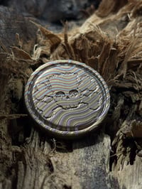 Image 1 of El Barto Coin - Mokume Gane 