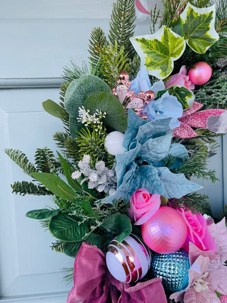 Image of 40cm Christmas Pink and Blue 
