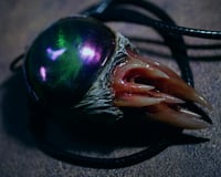 Image 9 of Chroma Fang Relic Pendant - 2" Handmade Color-Shift OOAK