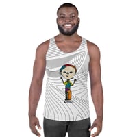 Image 1 of beYOU Melt Unisex Tank Top