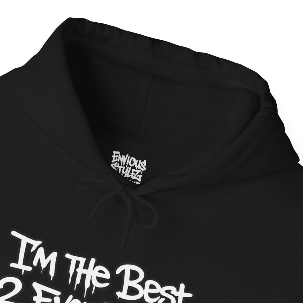 Image of Unisex GOAT Graffiti Hoodie — "I’m the Best 2 Ever Do It" Streetwear Pullover