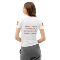 Image 5 of Girl, Have Some Yoghurt -- Women’s cotton crew neck t-shirt