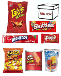 Red Snack Box