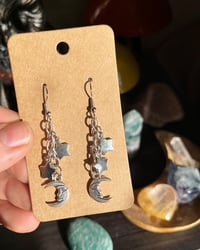 Moon earrings