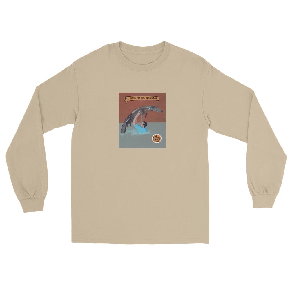 Image of A REPTILE FOR SURE LONG SLEEVE SHIRT