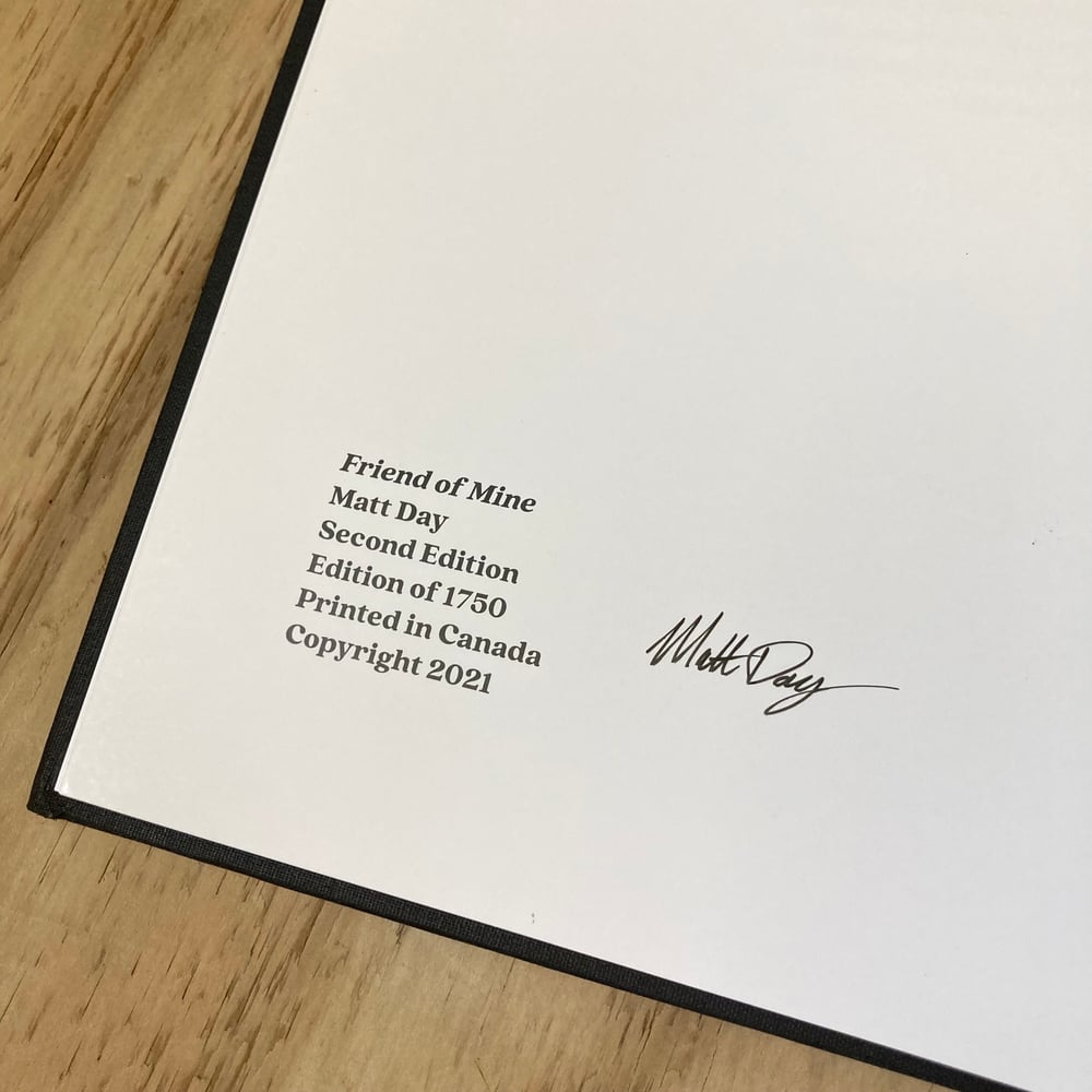 Matt Day - Friend Of Mine (Signed)
