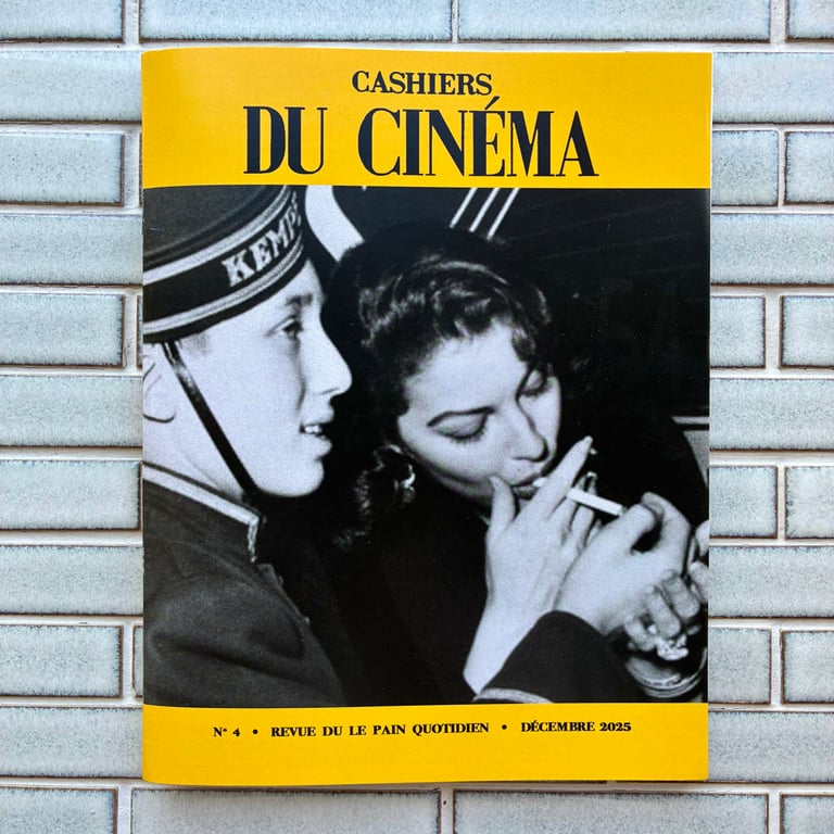 Cashiers Du Cinema by Dan Welch & David Cardoza (#4 OUT NOW!)
