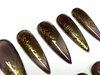 Image 3 of Golden Hour Press-On Nails Size Large