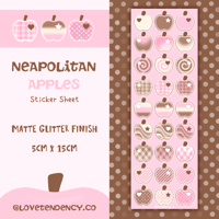 Neapolitan Apples Sticker Sheet