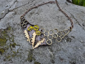 Dandelion necklace