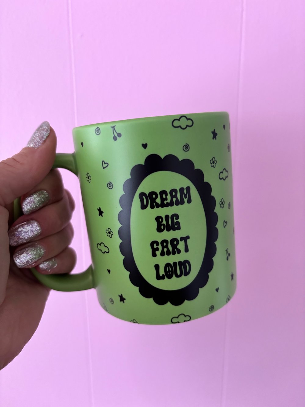 Image of Dream big fart loud mug