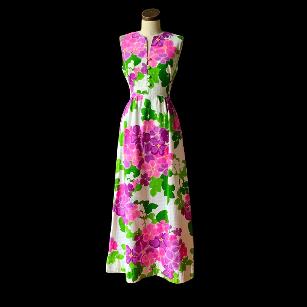 Malia Hawaiian Floral Dress Medium