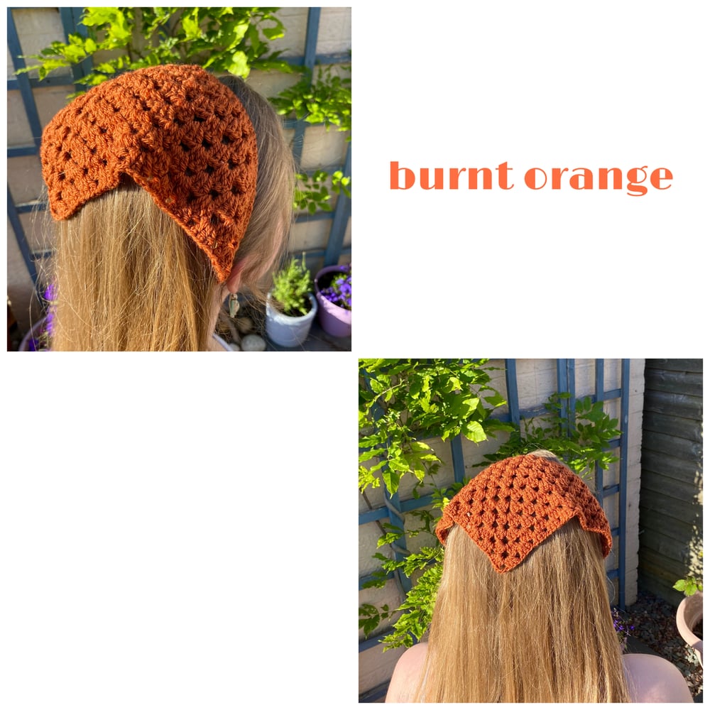 Image of Crochet Bandana