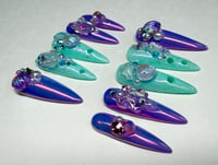 Image 1 of Sea Dreams Press-On Nails Size Small