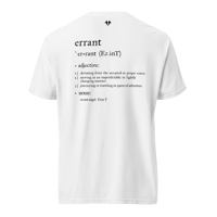Image 2 of "errant" Unisex Garment-dyed Heavyweight T-shirt