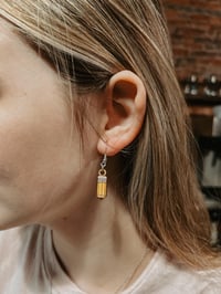 Image 1 of Pencil Dangle Earrings