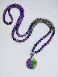 Image 4 of Rainbow Galaxy Moon Mala