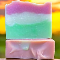Image 2 of Macintosh Apple Handmade Soap – Fresh Apple Artisan Soap Bar