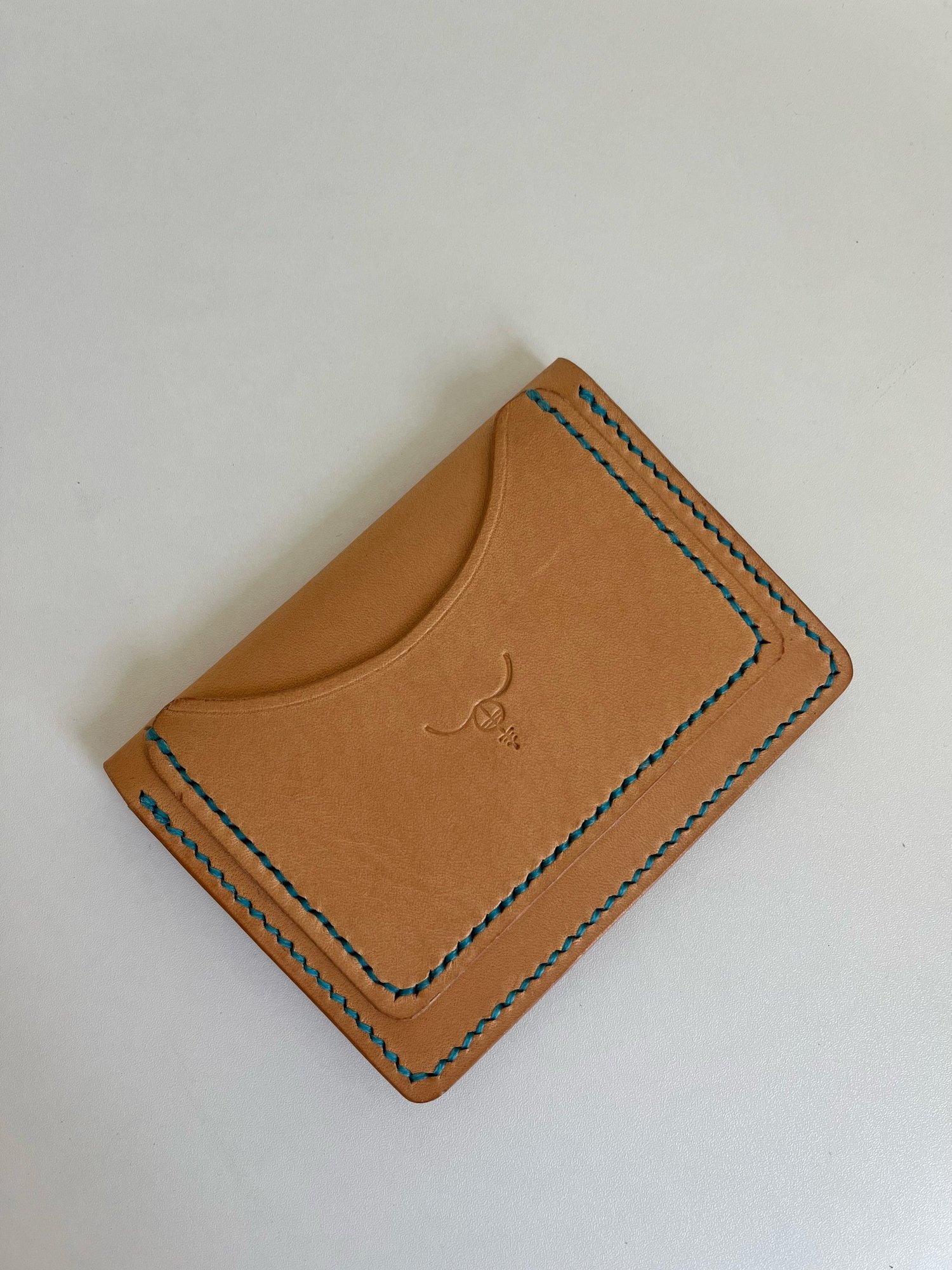 Image of Bone Minerva Envelope Wallet 