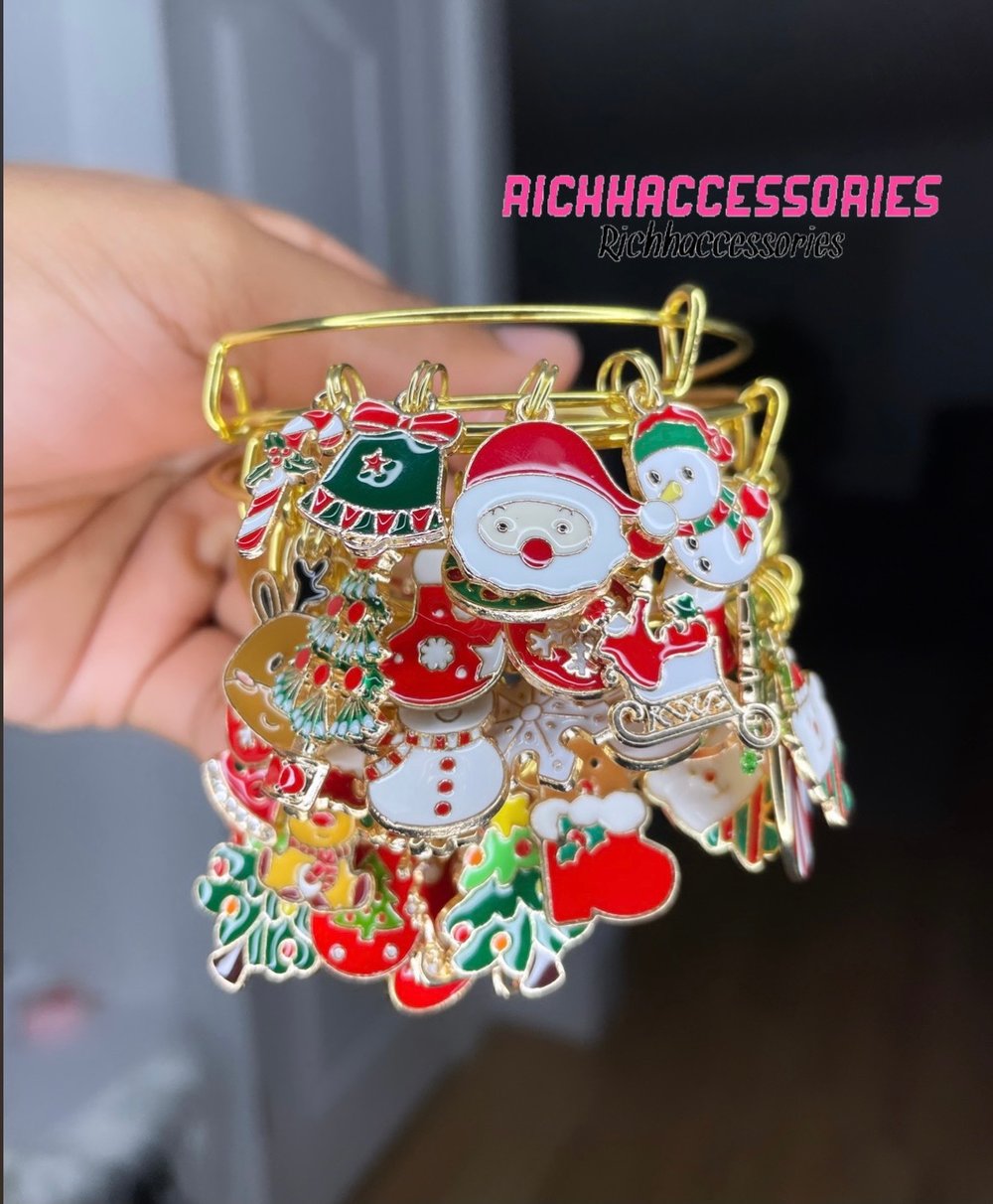 Christmas Charm Bracelets
