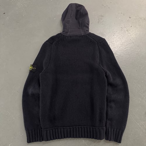 Image of AW 2011 Stone Island Wool Heavyweight Zip Up, size XL