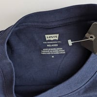 Image 5 of Levi’s Men Navy Blue Short Sleeve T-Shirt