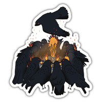 Image 1 of Crow Cult - Sticker