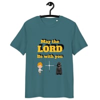 Image 19 of organic cotton t-shirt may the LORD be with you