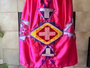Image of Pink applique skirt