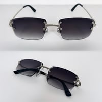 Image 1 of Grey & Silver Frames
