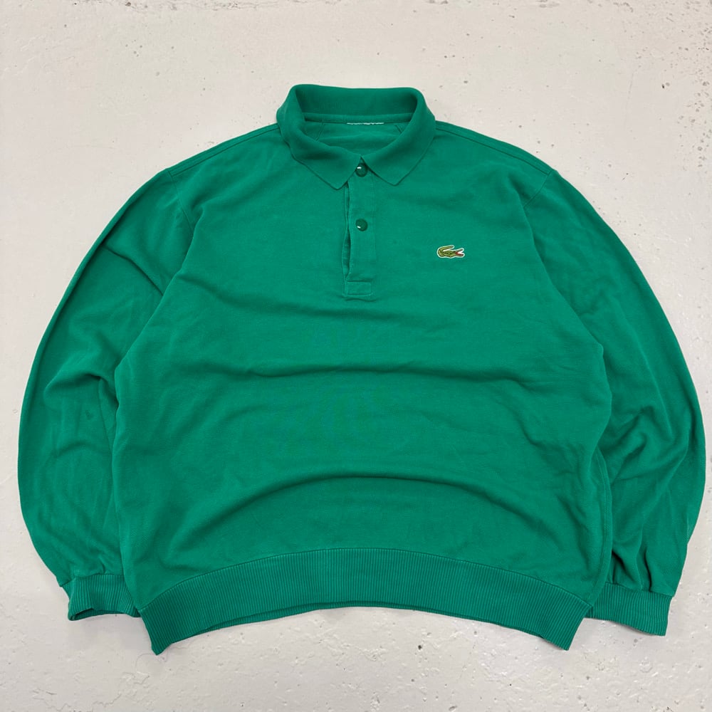 Image of 1980s Chemise Lacoste Heavyweight Polo Shirt, Size Medium