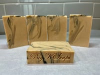 Image 3 of Crackling Birch:  Goat Milk Soap. Net wt. 5oz 