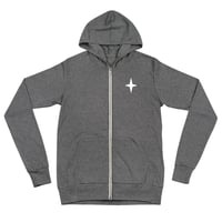 Image 3 of Unisex zip hoodie