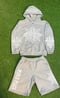 Image of World Peace The Good Spirit Collection Part One Hoodie Jacket Sweat Shorts Set Size Small