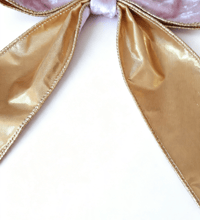 Image 2 of Wired edge velvet bows