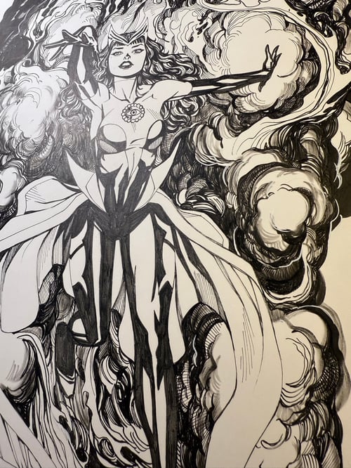 Image of SORCERER SUPREME #1 PAGE02 original art