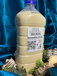 Image 1 of Sea Moss Smoothie Drink 1/2 Galon (64oz) for Stamina, Energy, Vigor & Vitality 